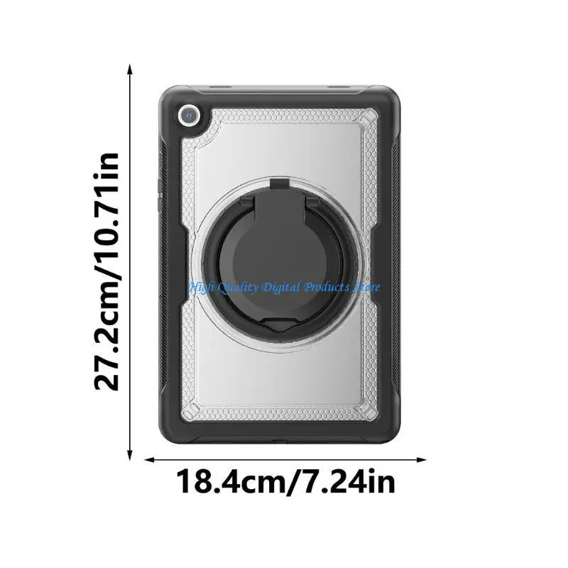 U2JE لـ Tab A9 11inch Case 2023 Tablets خفيفة الوزن مقاومة الصدمات 360 درجة مقبض مقبض الوقوف القابلة للتعديل
