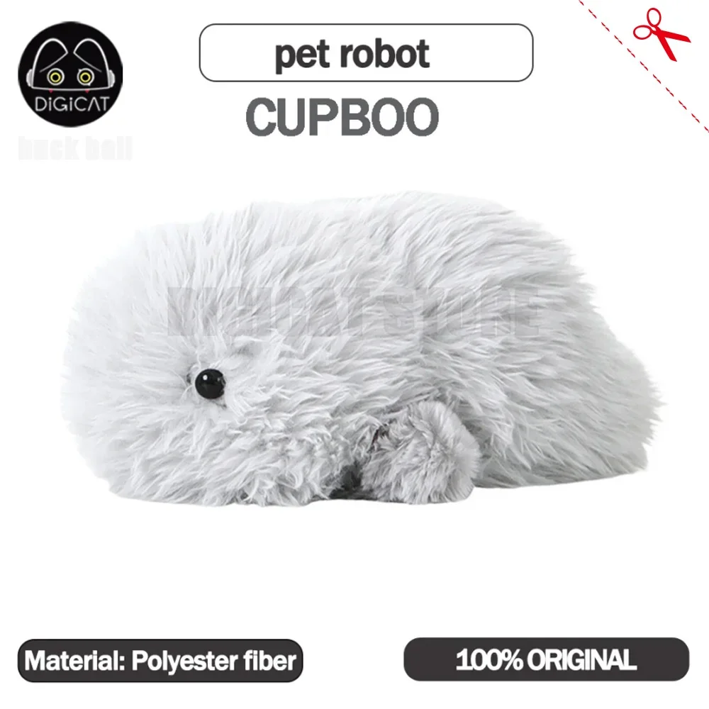 

Cupboo AI Intelligent Pet Robot Plush Machine Pet Baby Companion Interactive Robot Room Decoration Gifts Christmas Child Toys