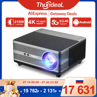 ThundeaL Full HD 1080P Projector WiFi LED 2K 4K Video Movie Beam TD98 TD98W Android Projector PK DLP Home Theater Cinema Beamer