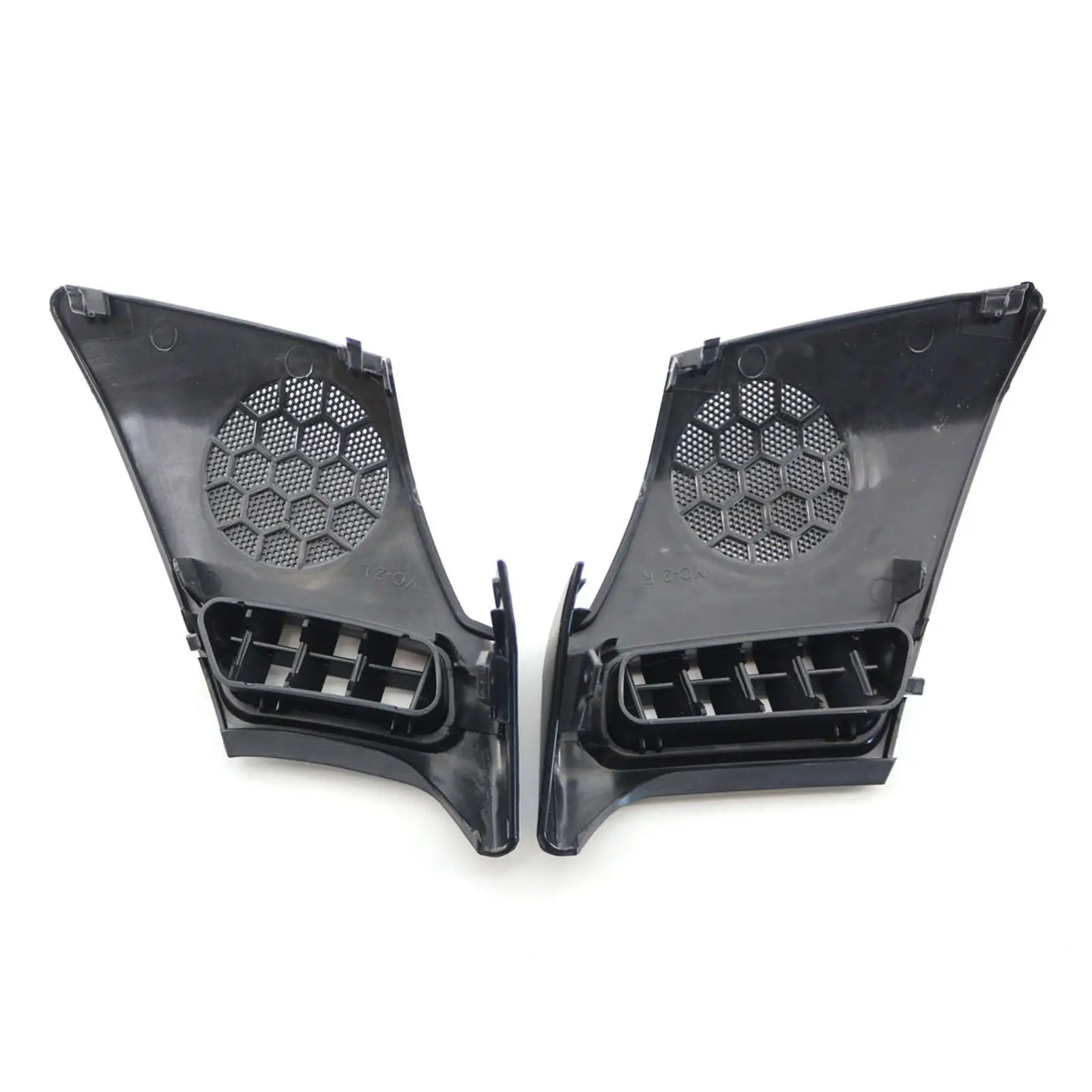 2 Pieces Car Speaker Grill Horn Grill Cover Dashboard Side Air Vent Cover Interior Protector PP Replacement Suitable for