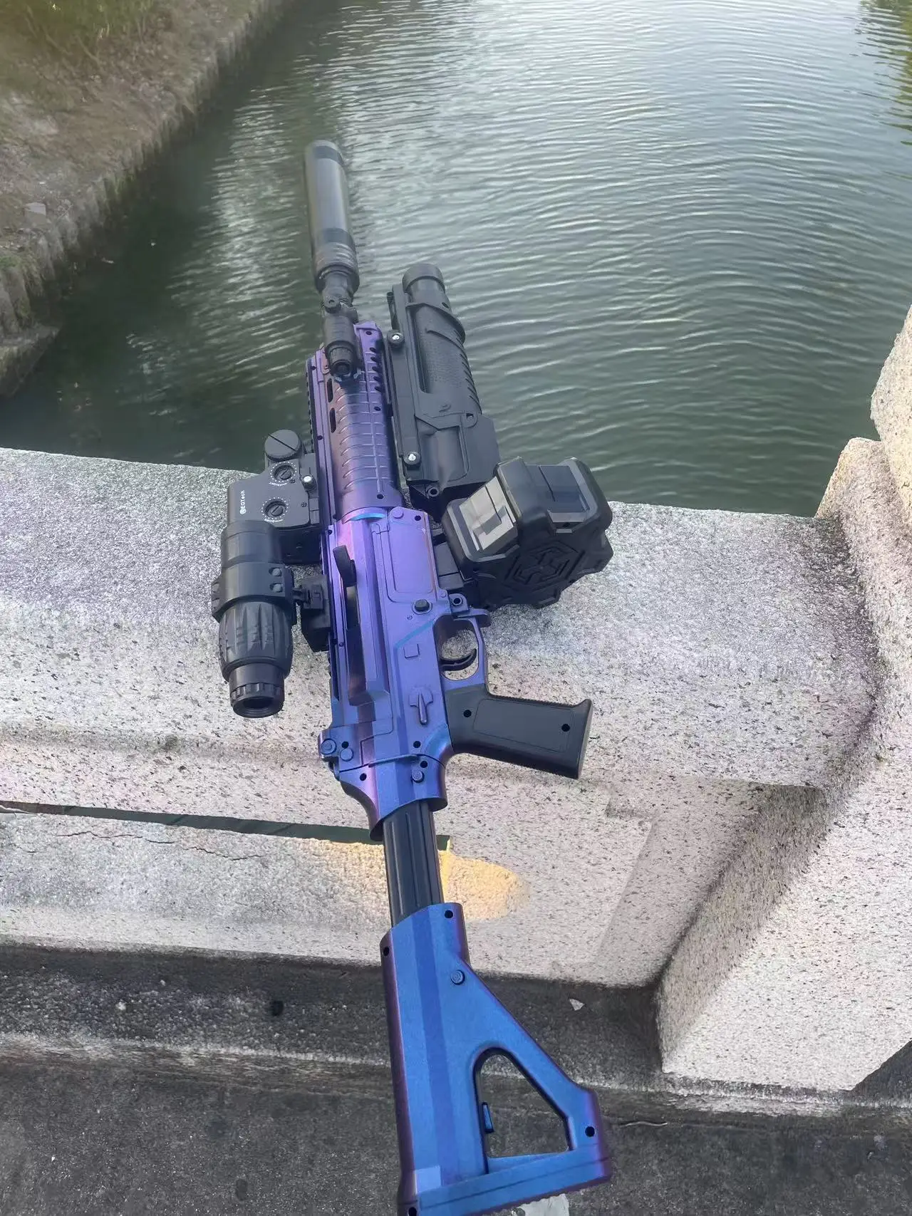 M416 Ultimate EBB Gel Blasters: giocattolo per pistola Blaster con sfera di gel elettrica automatica, combattimento di squadra ad alta velocità e all'aperto, regalo perfetto per adulti