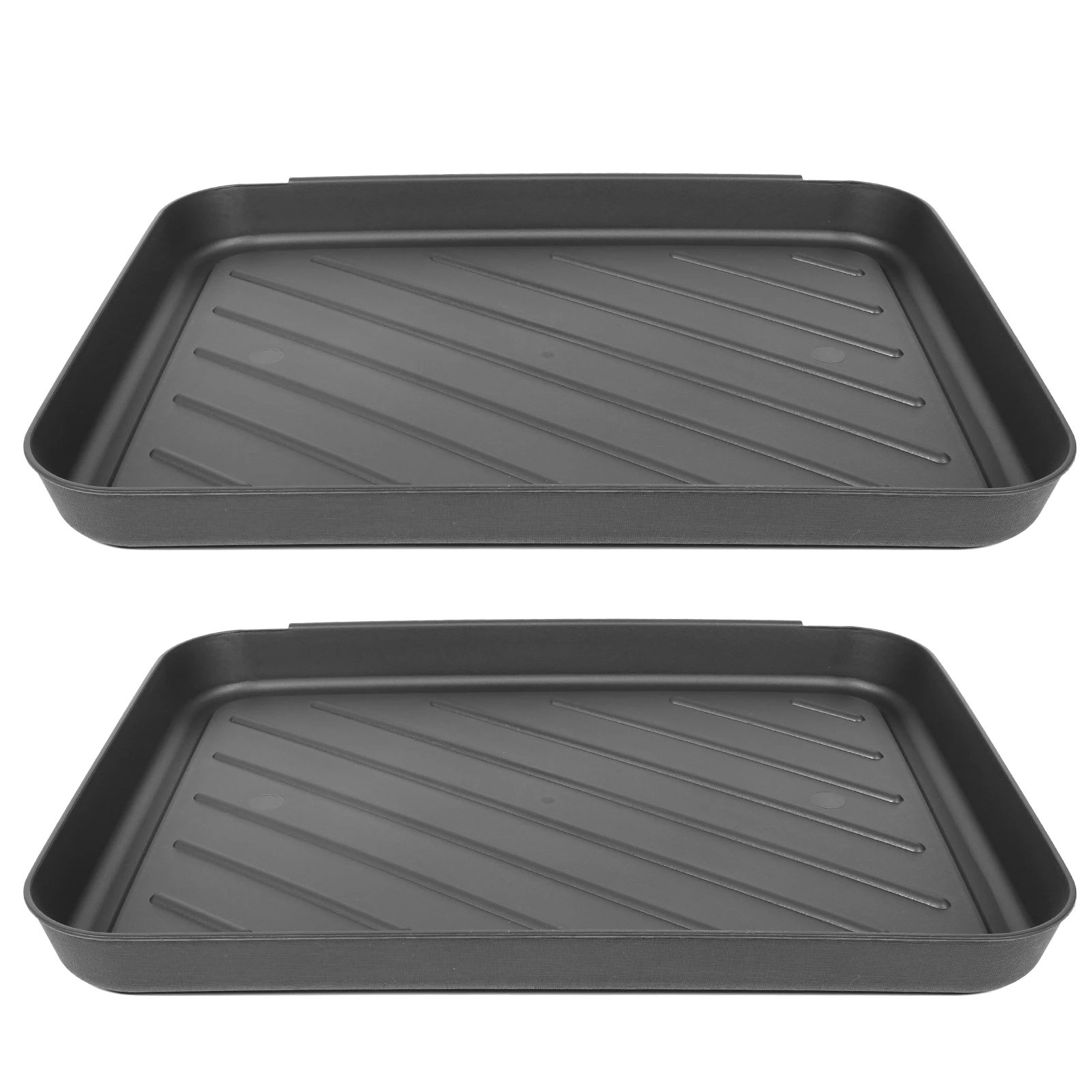 

2pcs Display Tray Plastic Shoe Boot Trays for Entryway Indoor Multi-Function Shoes Tray Outdoor Storage Display