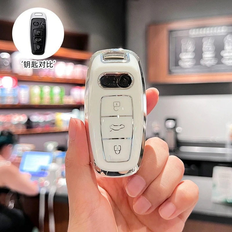 

Подходит для 23 комплектов автомобильных ключей Audi A6L A3 A5 A7 A8 Q5L Q7 Q3 Q2L, сумка, автомобильные аксессуары