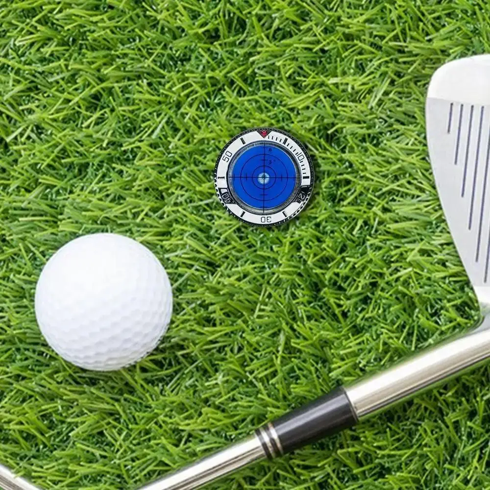 High Precision Golf Tools Leveler Clear&Transparent Training Tool Golf Slope Meter Ball Marker Easily Use Golf Spirit Level