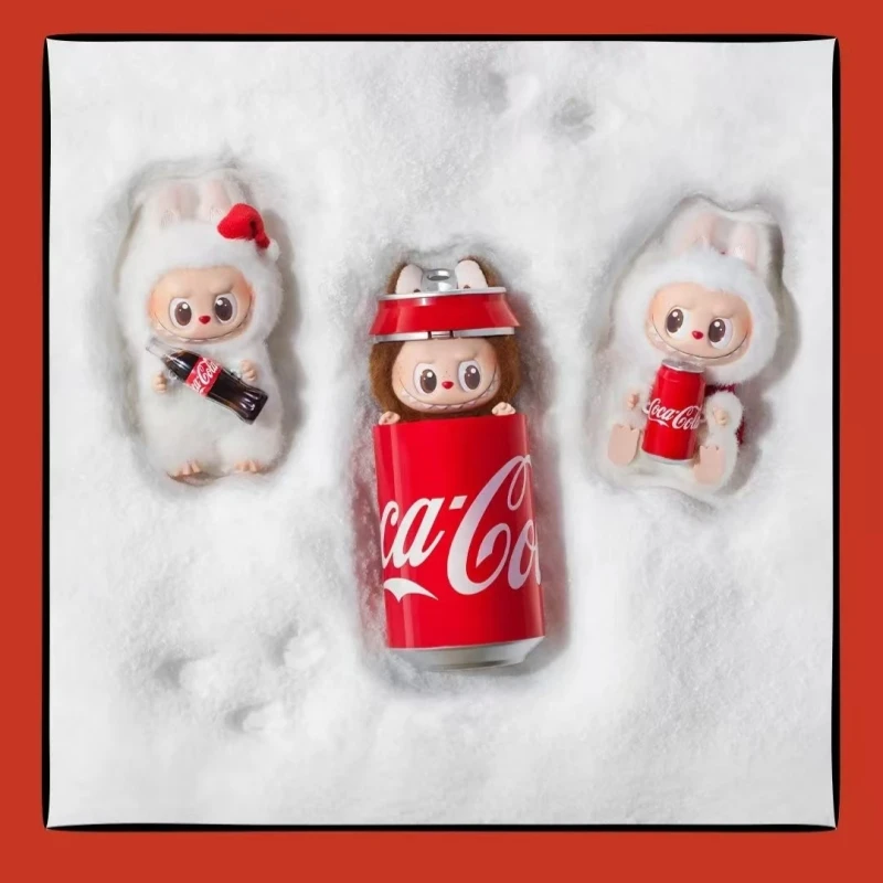 

New Genuine Labubu Surprise Shake Series Mystery Box Vinyl Doll Plush Toy Tabletop Decoration Model Fans Collect Children Gift