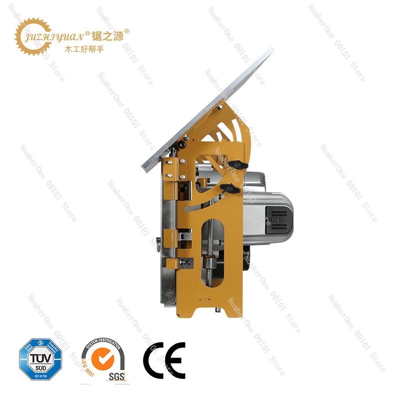 JZY professional woodworking crack saw wood cutting machine high precision JS-22 brush motor dust saw machine