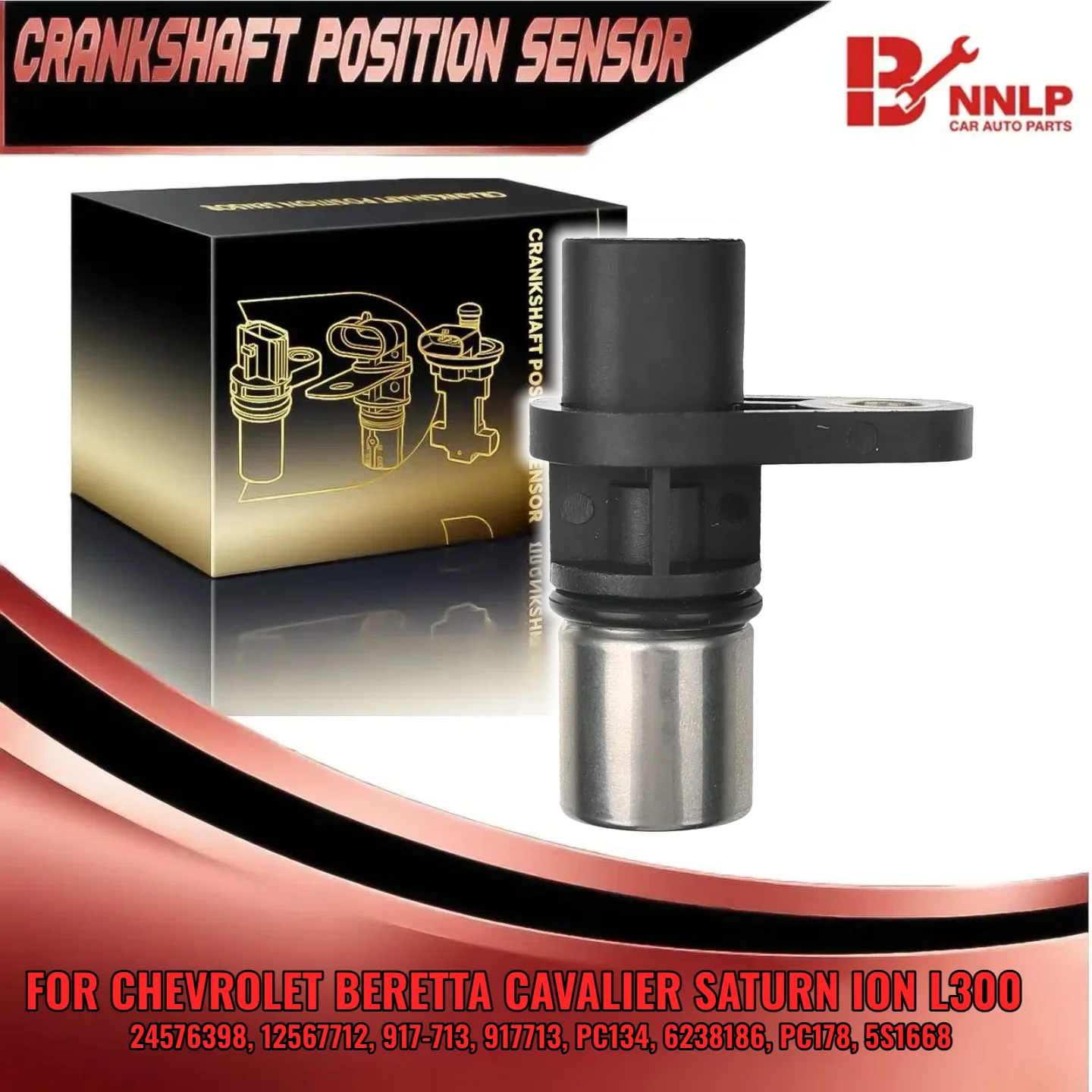 

Датчик положения коленчатого вала для Buick Chevrolet Oldsmobile Pontiac Saab Saturn LS 6238186 PC178 24576398