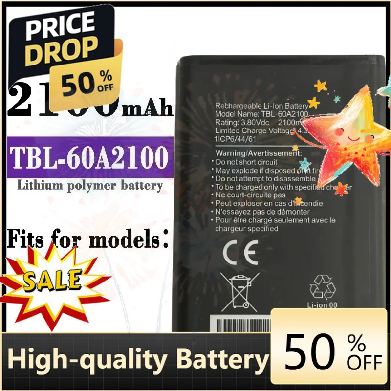 SWZY 3.8V 2100mAh for ZONGJI Compatible Battery for Tp-link TBL-60A2100 Router Batteries