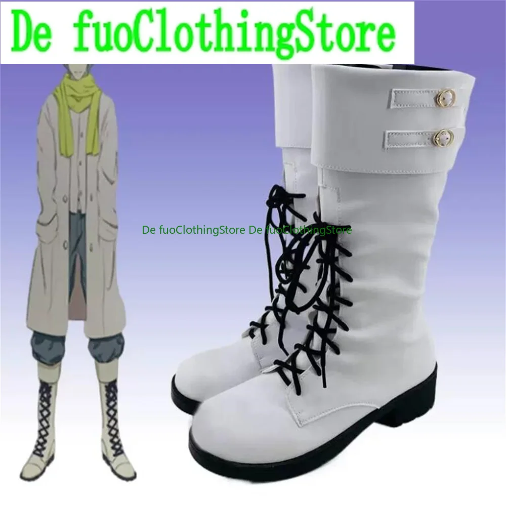 Clear DMMd DRAMAtical Murder Cosplay Shoes Boots Game Anime Halloween DefuoClothing Shoes Store