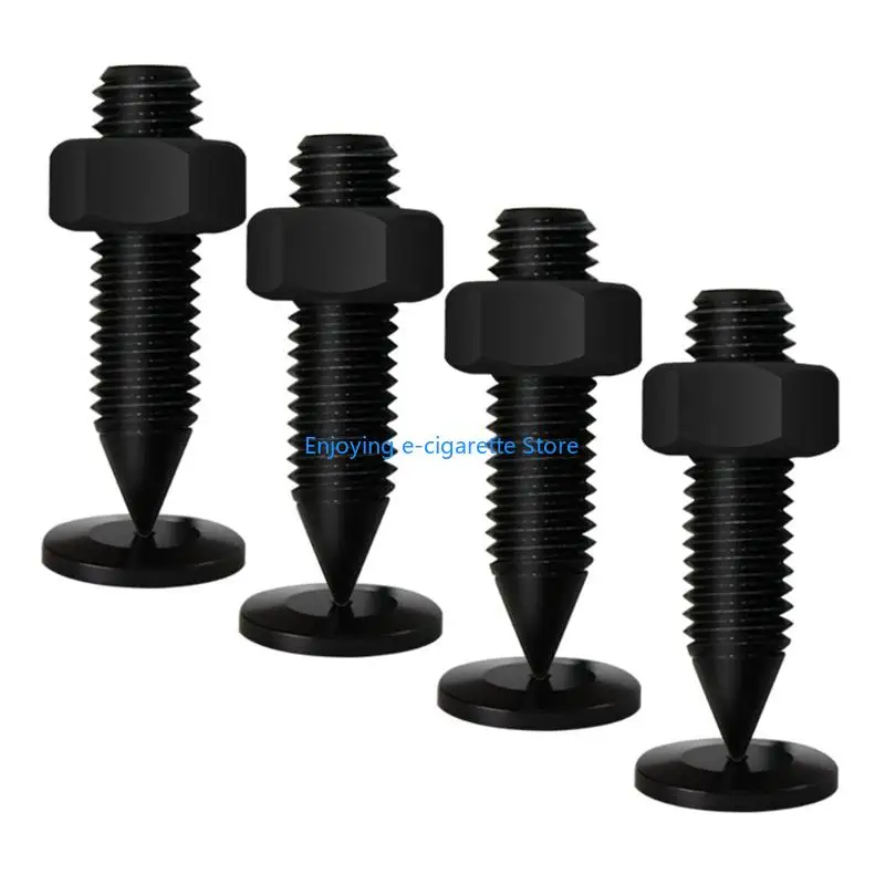 Metall Lautsprecher Vibration Isolation Spikes Vibration Dämpfer AntiSlip Füße Pad Y4QF – Detail 2