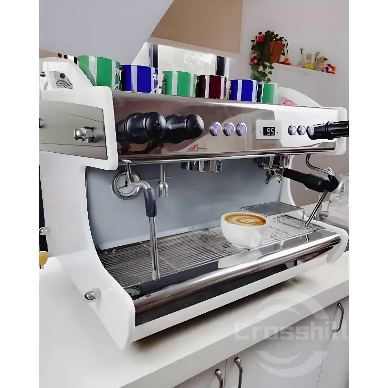 Customized New Arrival Convenient Two Groups PID Control High-cup Commercial Kahve Makinesi Espresso Coffee Machine