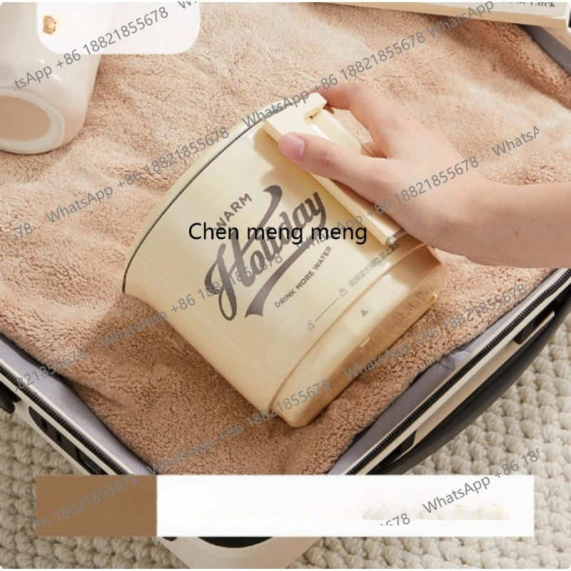 

Folding Kettle Portable Travel Pot Thermostatic Pot Electric Kettle Small SW-07J01A