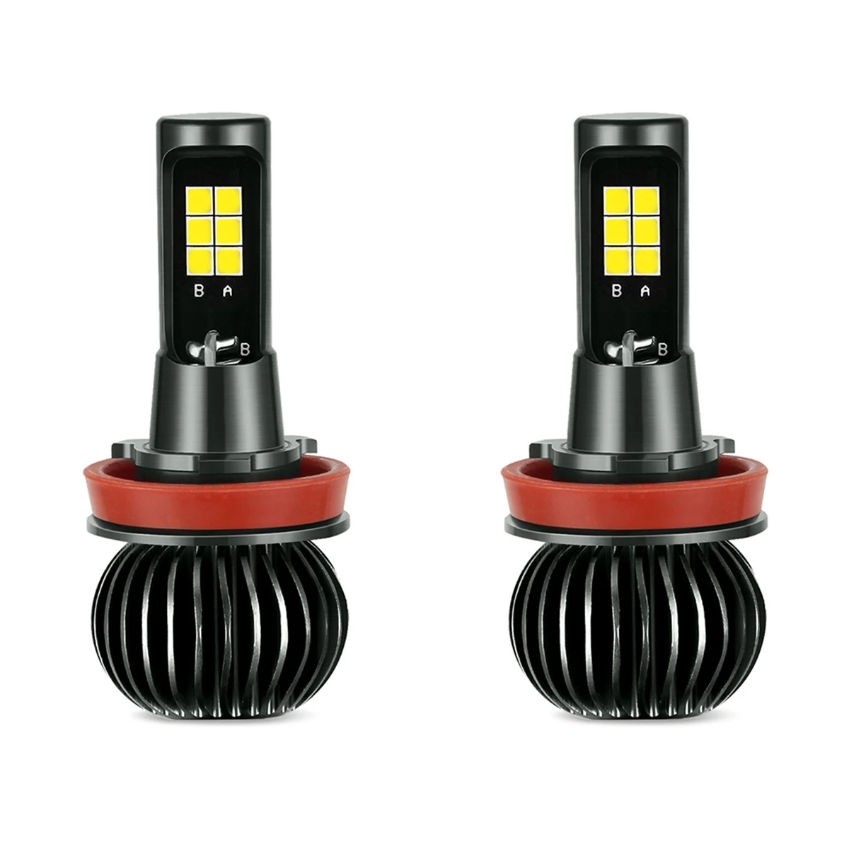 H8/H11 Fog Light Bulb LED Amber+White Dual Color for Trucks Cars Lamps DRL Lights Kit Bulbs 9-32V 30W 3000LM ,H11