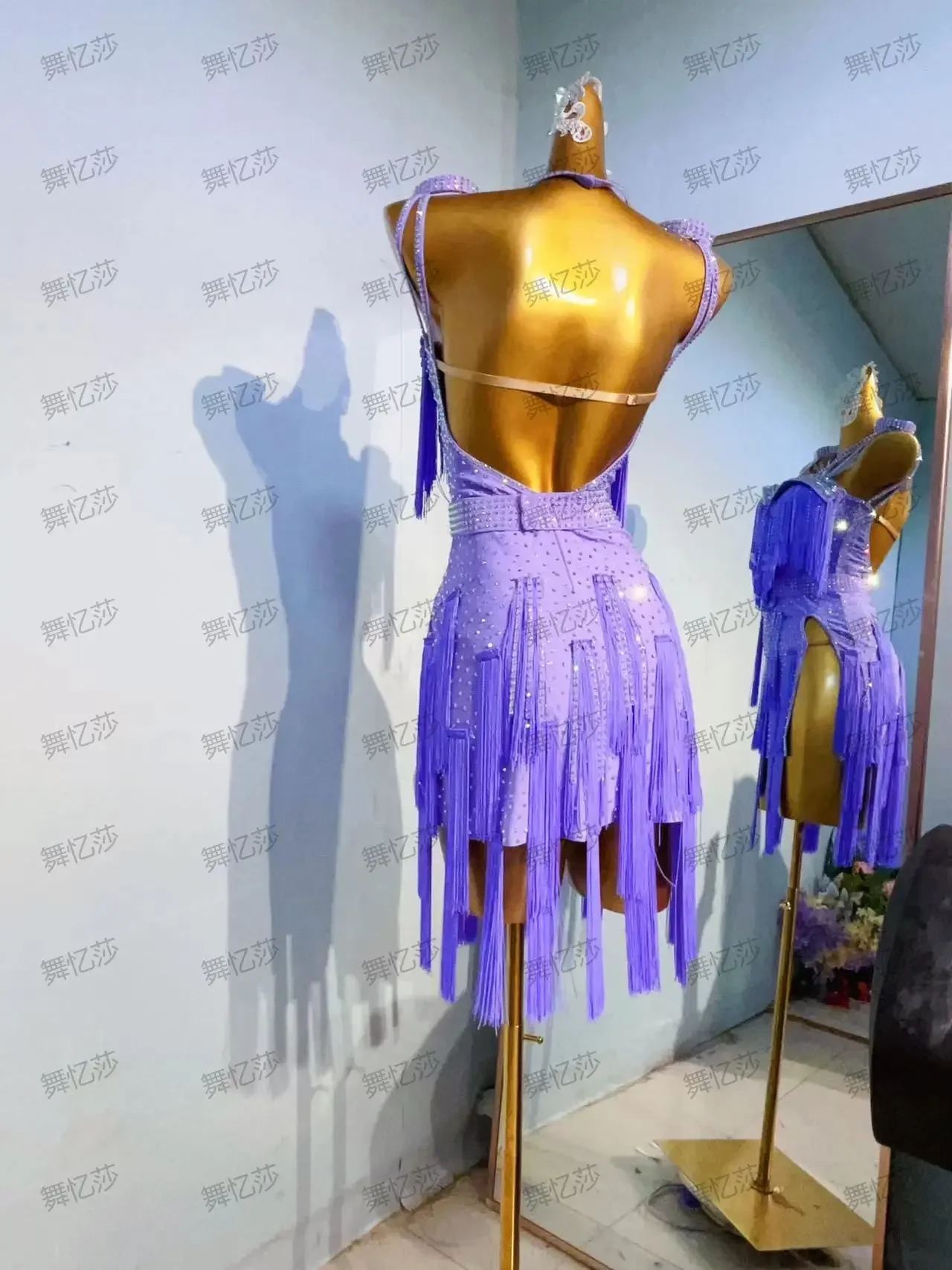 Tanzkostüme, lateinamerikanischer Tanz, Blumenkostüm, Wettbewerb, Mädchen, Kinder, Erwachsene, neue edle Göttin, Fan, professionelle Tanzkostüme