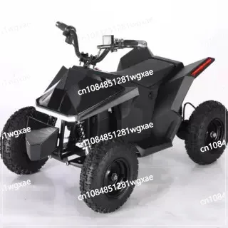 تسلا صغيرة مع نفس السيارة الكهربائية على الطرق الوعرة ليتل بول سكوير تأجير أربع عجلات الوالدين والطفل الأطفال تسلية ATV #4