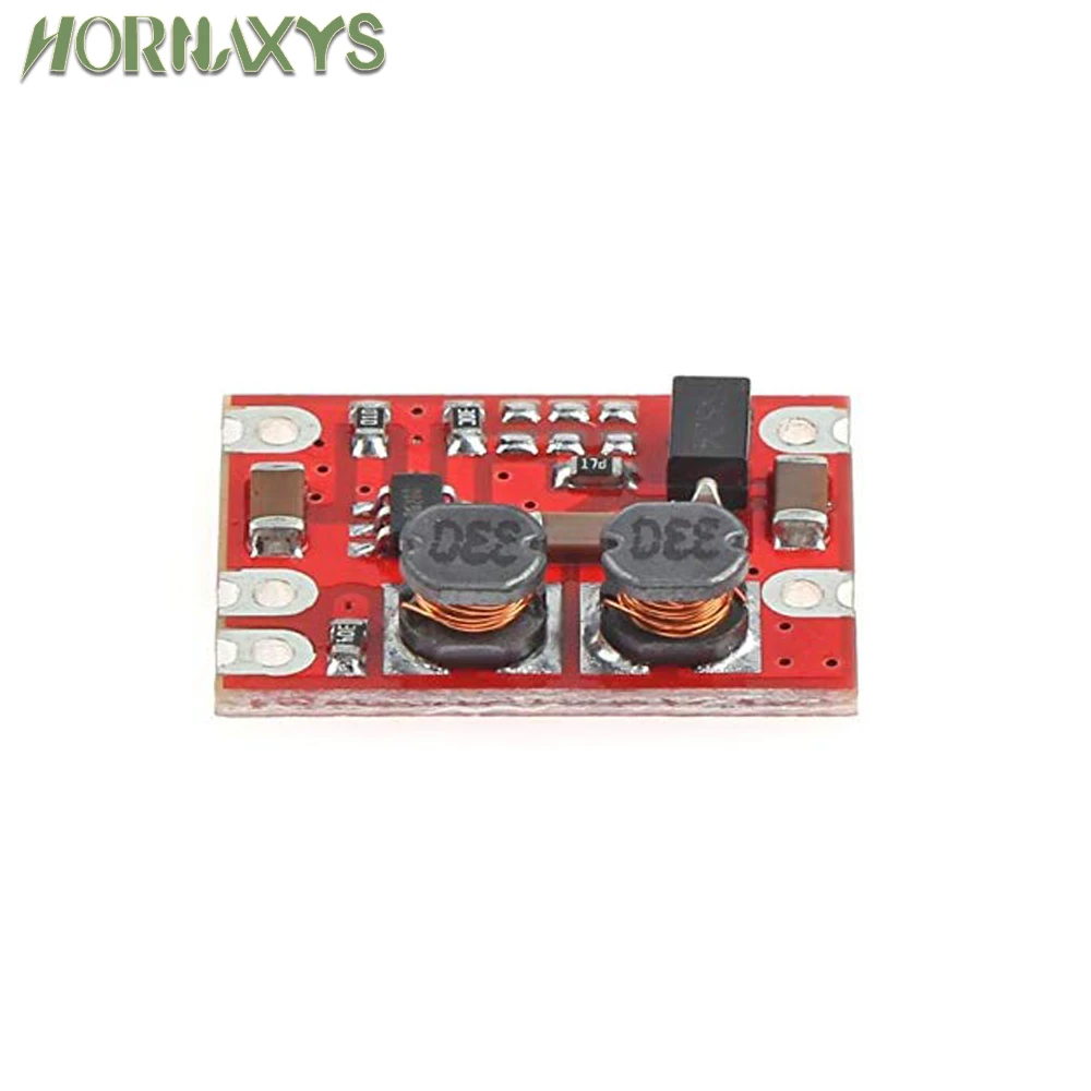 1-10pcs S09 DC-DC Automatic Buck Boost Power Module Step Up and Down Board Input 3V-15V Output 3.3V 5V Electronic DIY PCB