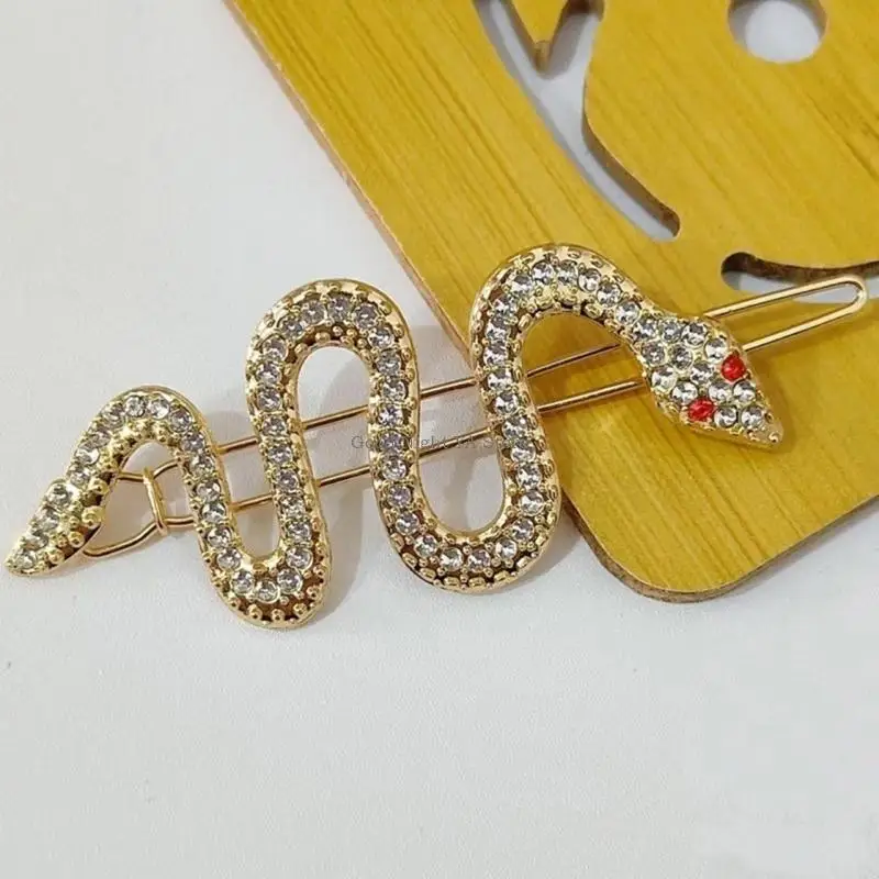 Rhinestones espumosos Central cabello serpiente