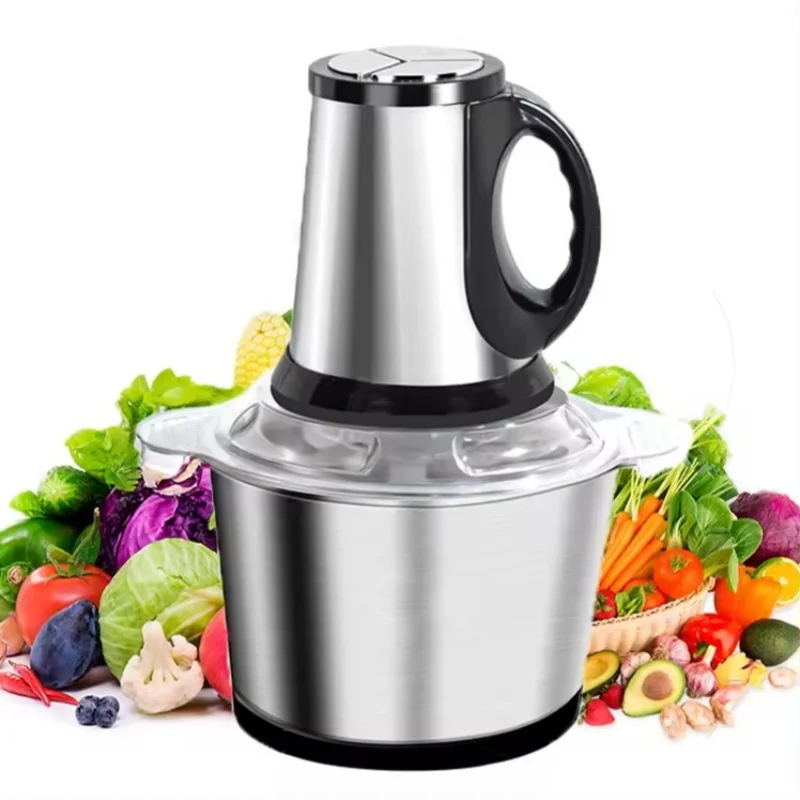 Food Processors,Small Meat Grinder & Food Chopper Electric Vegetable Chopper  for Meat/fish/Vegetable/Baby Food 800 W