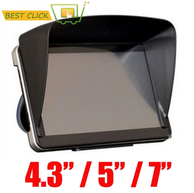 4.3/5/7/GPS Navigatie Accessoires Inch Frame GPS Universele Zonnescherm Zonnescherm GPS Scherm Vizier Kap Blok
