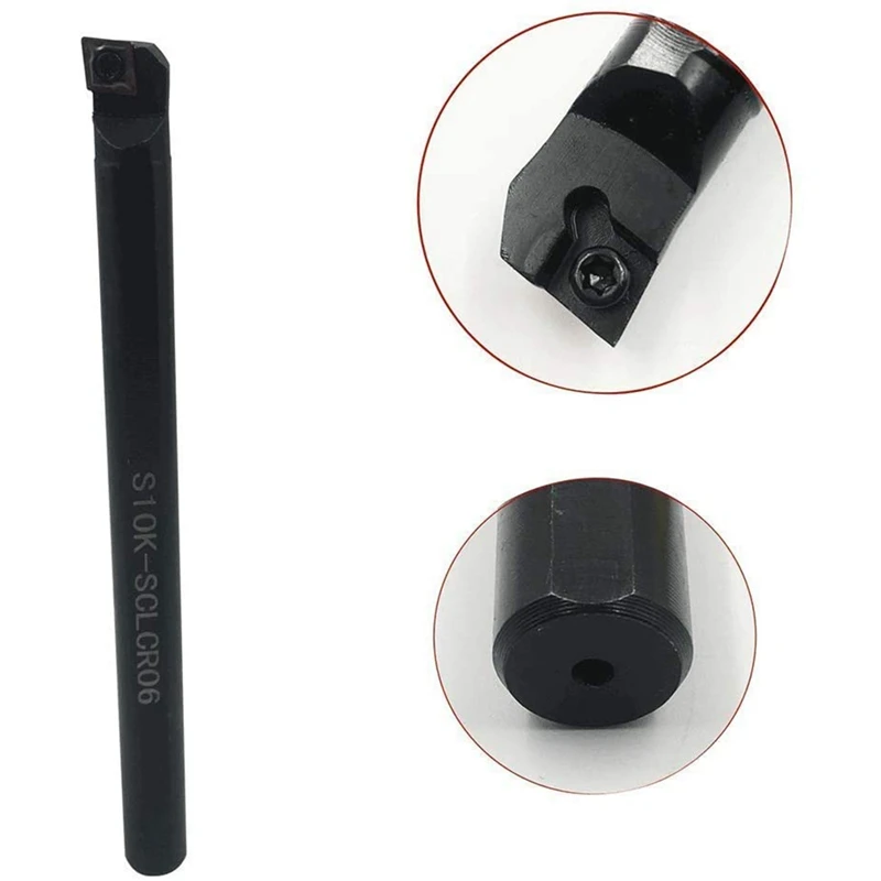 T61C_95 Grad S08K/S10K/S12M-SCLCR06 Innendrehbohrstange