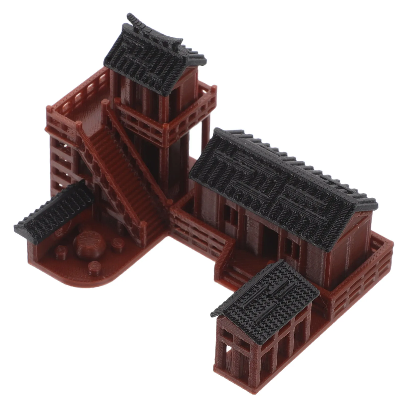 

Micro L nament Terrarium Plastic Garden Decoration Simulation Mini Resin Pool Bonsai Compact Size Home Office Decor