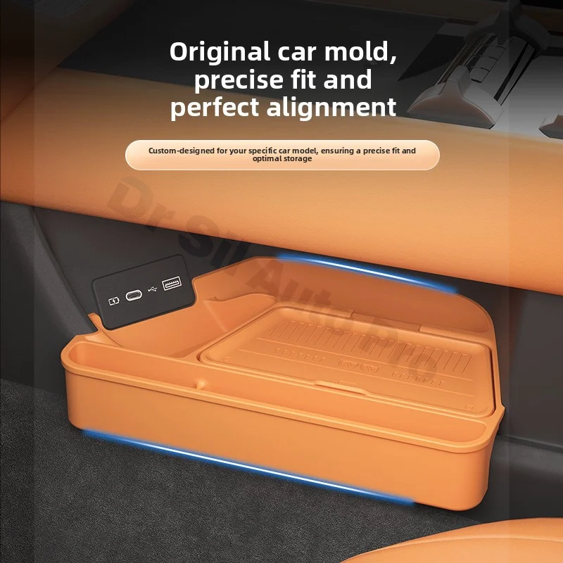 For Tank 500 2026 Car Silicone Storage Box Central Console Eyeglasses Holder Interior Modification Accessories Parts
