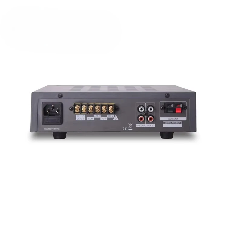 Compact Mini Mixer Amplifier PMS-1060D With MP3 BT5.0 60W Small PA Amplifier