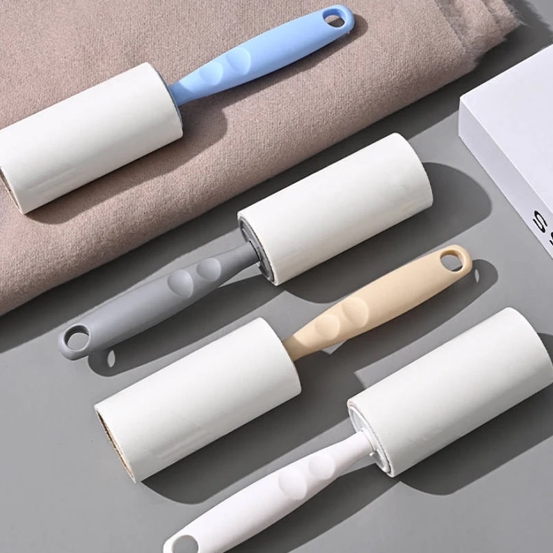 Hair Adhesive Tear Type Roller Dust Paper Portable Cloth-Removing Sticky Roller Brush Clothes Lint Remover Lint Rollers Brushes