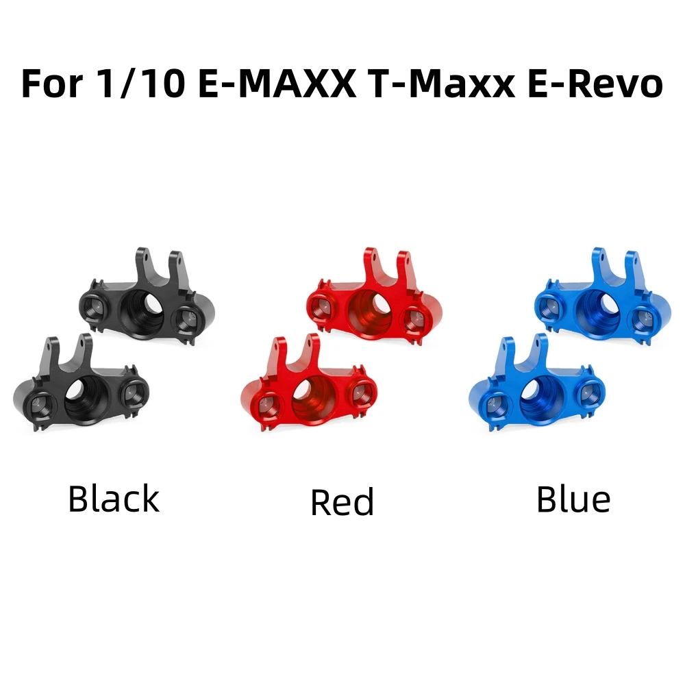 Steering Cup C Base for 1/10 E-MAXX T-Maxx E-Revo Accessories RC Model Car Upgrade Parts Blue/Red/Black Steering Cup C Base