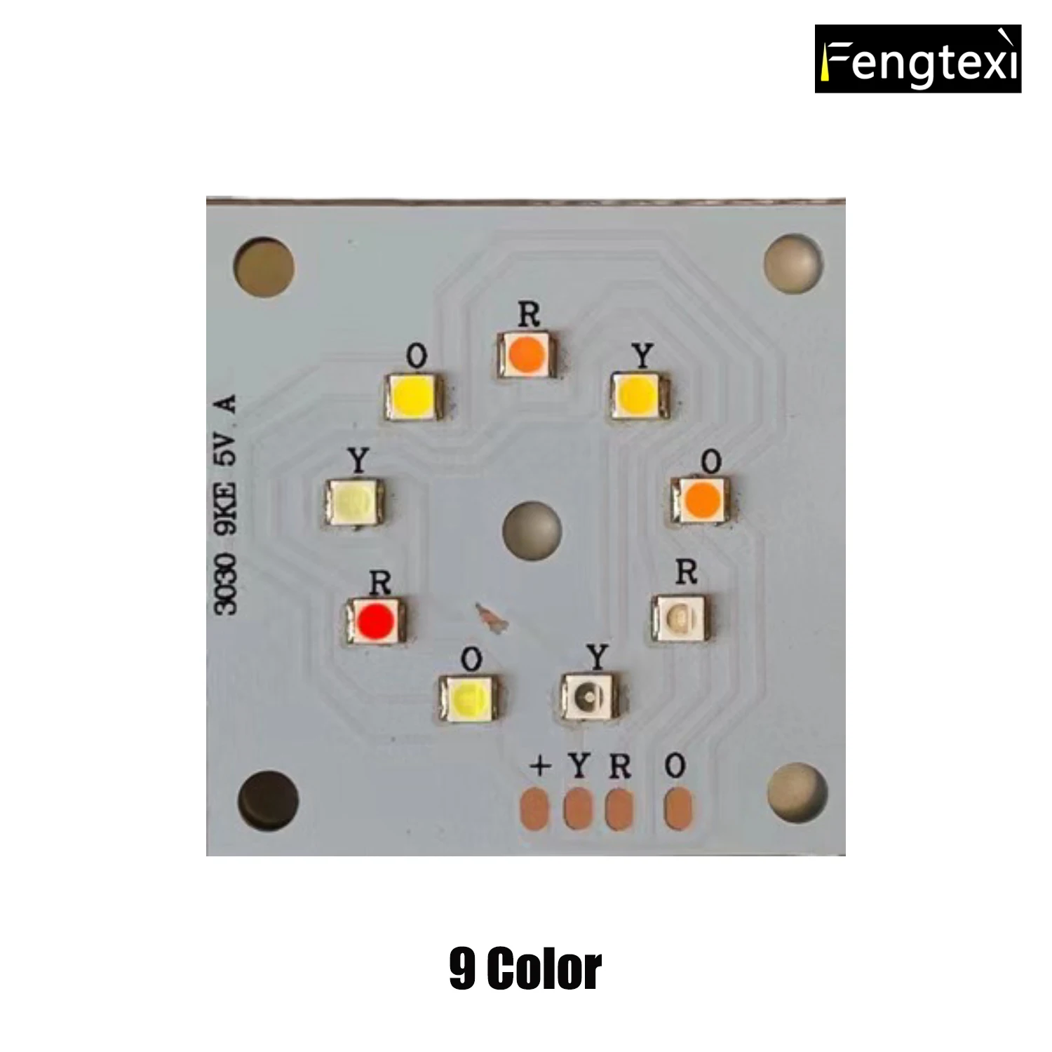 LED Bead Board 3030 SMD 6 /9-Color Compatible with Magic Ball Accessories Colorful Rotating Light Mini Spinning Globe  Lamp