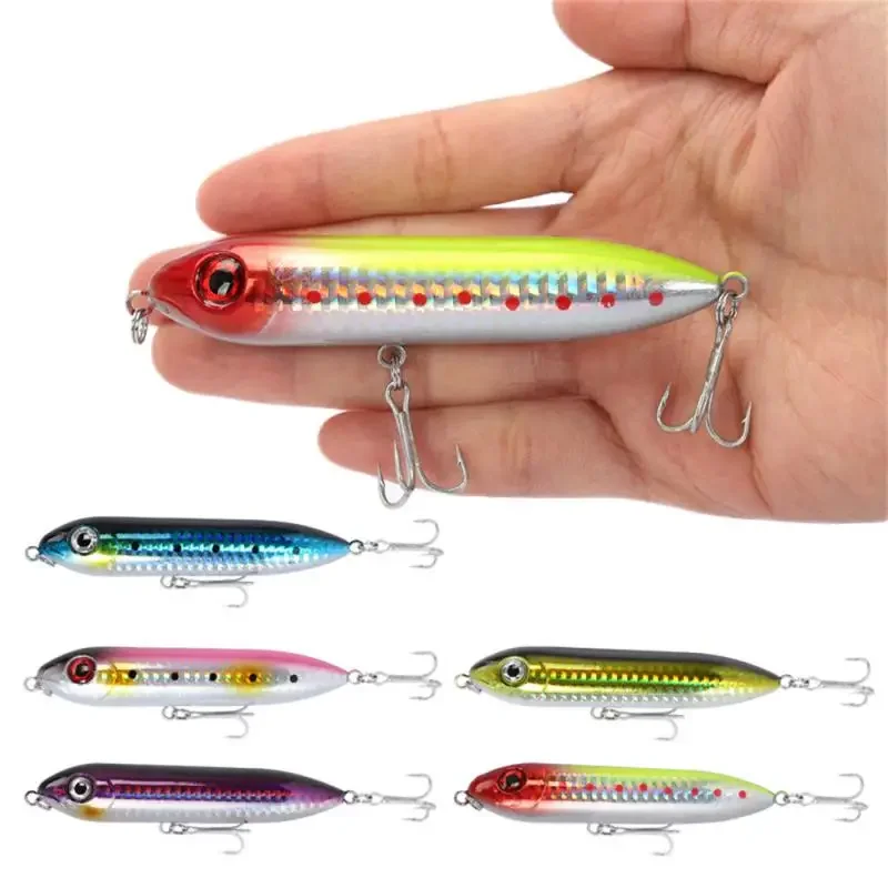 Floating Pencil Fishing Lures 96mm12.2g Stickbait Topwater Surface Walk The Dog Hard Baits Wobblers For Bass Fishing Accessories