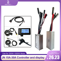 Electric Bicycle Controller 250W-1000W JN Controller 15A/22A/30A Sinewave Controller WP Plug G51 Display 36V48V Ebike Accessorie