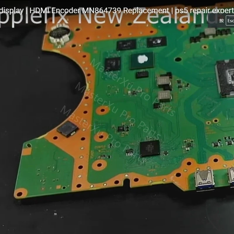 MN864739 Panasonic PS5 CXD90061G Net CXD90062GG BGA Reballing Stencil PTA20N50A TO-220F SOD-923 RT5126GQW TPS53219A QFN16 PMIC