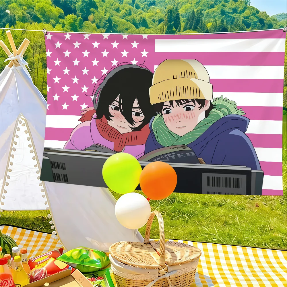 Movie L-Look Back Flag Tapestries For Classroom Dormitory Camping Picnic Party Cheering Home Indoor Outdoor Decor