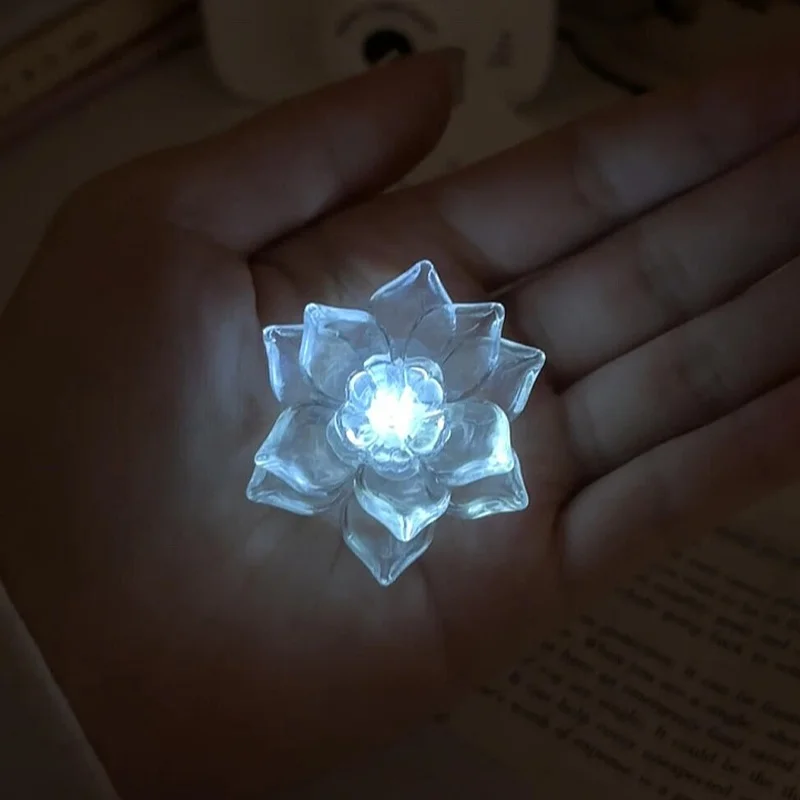 Ice Jasmine Lantern DIY Material Kit Li Shen Jasmine Love and Deep Space Peripheral Magnetic Induction Light Cos Prop