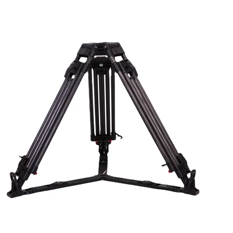 JIEPAI 80KG JP-1910T Heavy duty Professional Carbon Fiber Video Camera Tripod 100MM Bowl 19MM Pipe 1910L Aluminum tripod