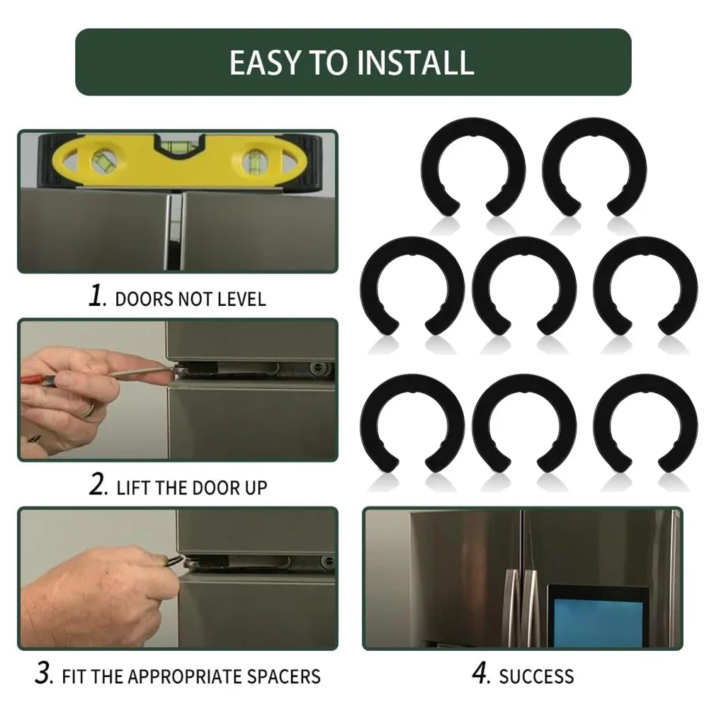 Imagem -05 - Kit de Junta Confiável para Geladeira Samsung Dobradiça da Porta Mantenha a Temperatura Ótima Impedir o Vazamento de ar Frio