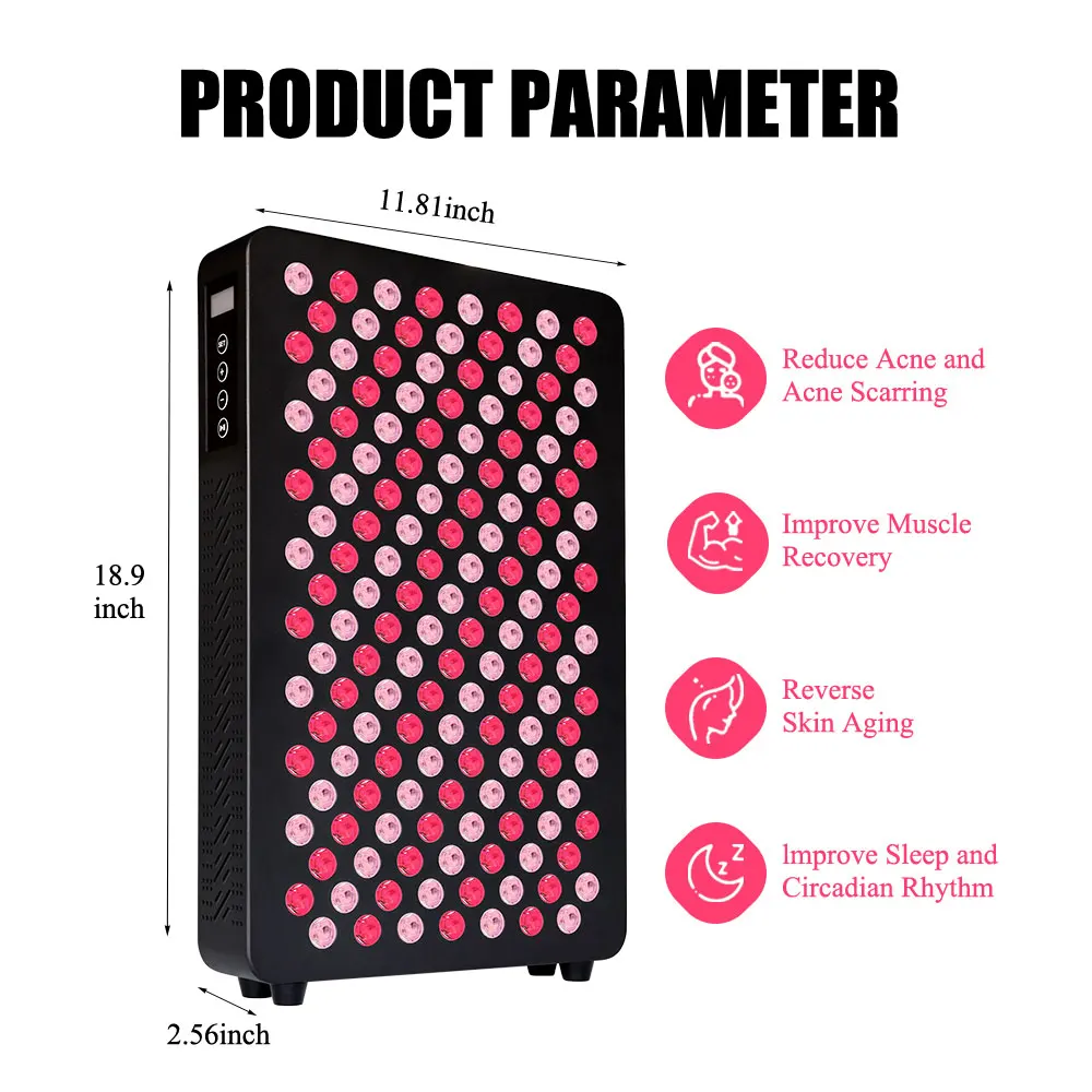 Customizable Multi-Spectrum Red Light Therapy Home Use Phototherapy Lamp Whole Body Led Red Light Panels Pdt Machine