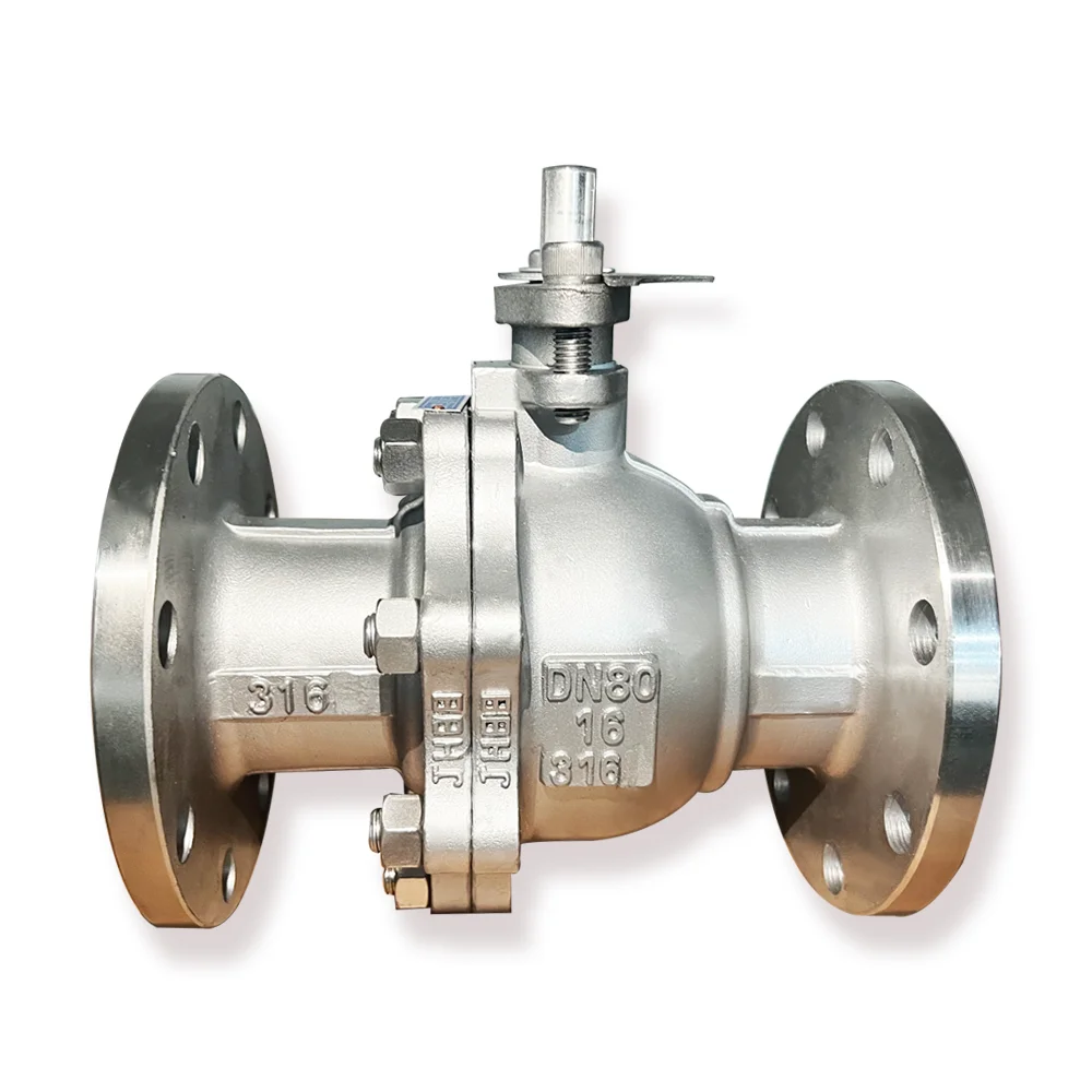 Stainless Flange Floating Manual High Temperature OEM Heavy Duty 316 Material Ball Valve CE Certified DN15-300 Q41F-16P