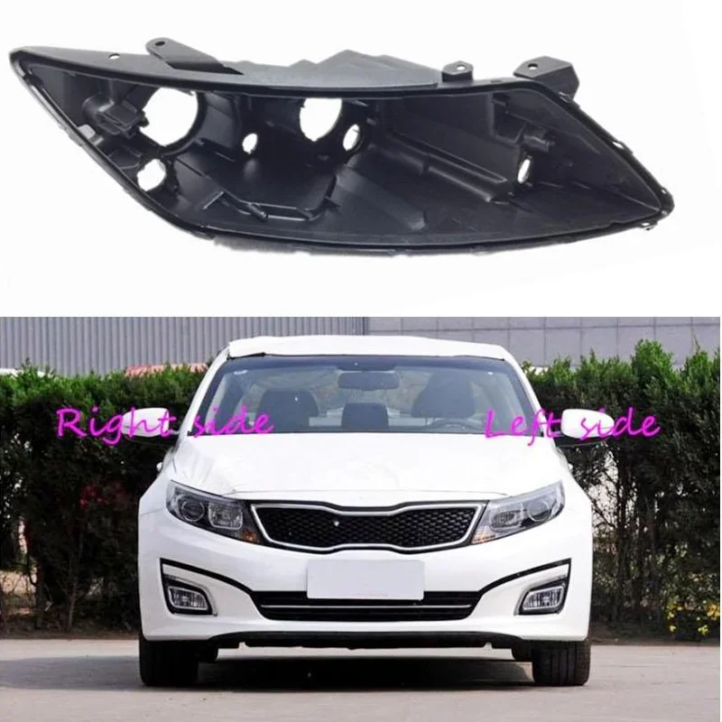 

Headlight Base for Kia Optima K5 2014 2015 Xenon Headlamp House Car Rear Base Front Auto Headlight Back House