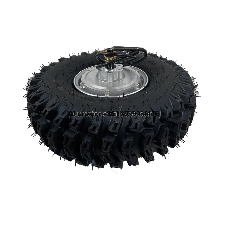 Motor sem escova do cubo de roda elétrico, pneus off-road gordos, 15 ", 36V, 48V, 800W