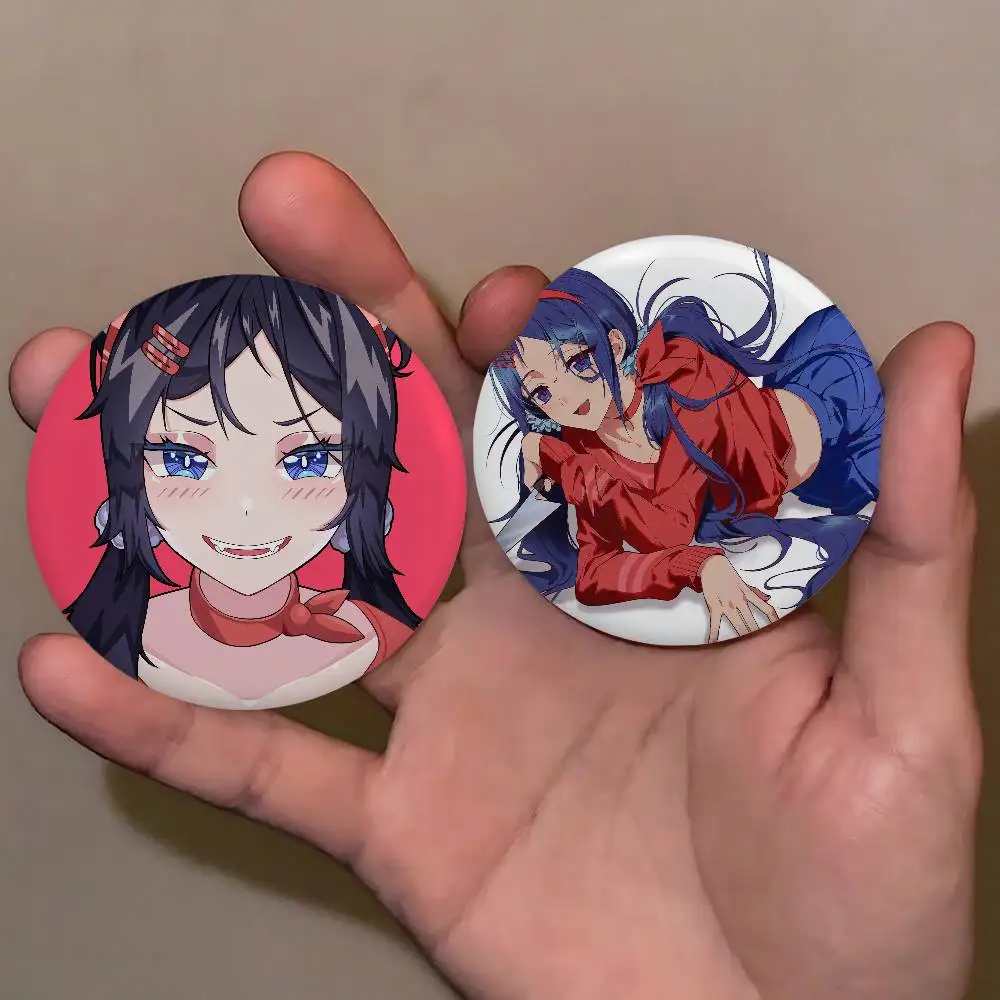 أنيمي النوم ميتا شارات زر PinsBrooch الإبداعية مضحك يقتبس شارة الملابس على ظهره مجوهرات هدية للأطفال الأصدقاء