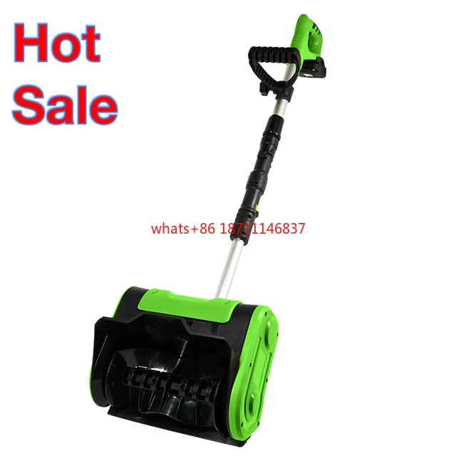 Winter Garden 20V Batterie Snow Shovel Hand Held Rechargeable Cordless Battery Powered Snow Shovel Snowplow Thrower