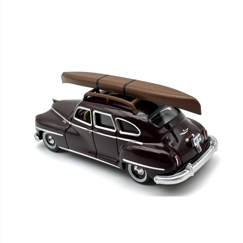 Maßstab 1:87, Druckguss-Legierung, Chrysler Desoto-Stationwagen, Spielzeugautos, Modell, Nostalgie, Klassiker, Erwachsene, Souvenir, Geschenke, statische Anzeige