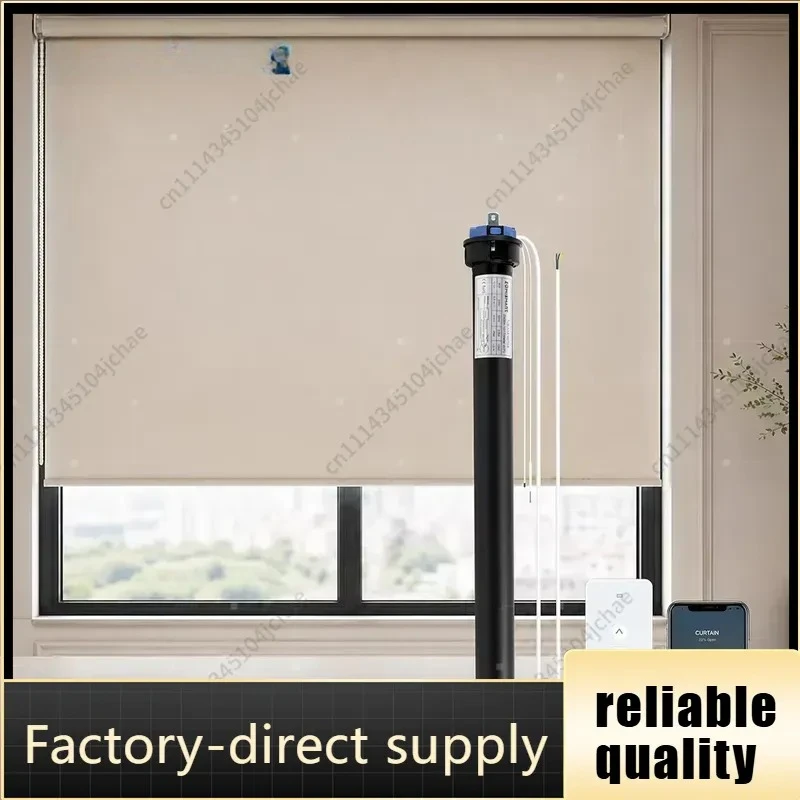 EE  Matter Over WiFi Tubular Smart Roller Blind Motor for 40mm 50mm 55mm Tube Works with Apple Home Alexa Google