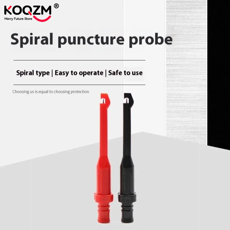 1pc Test Clip Insulation Piercing Probes for Car Circuit Detection Diagnostic Tool Piercing Probes  Needle Tip Safety Test Clip