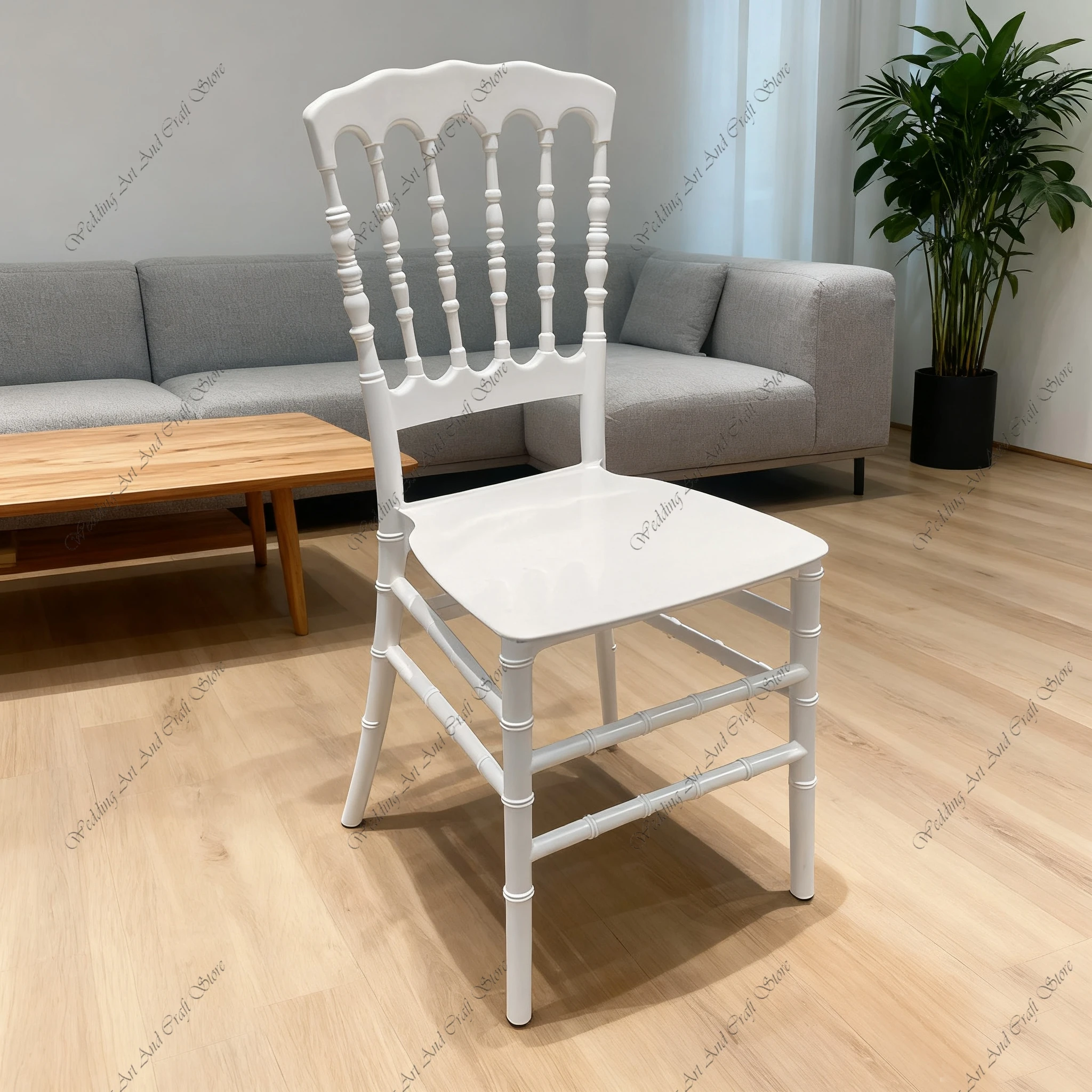 for 76pcs f30 Plastic Chair for Banquet Event Party Hotel Restaurant White Resin Chair Outdoor Dining Wedding Hall Chair  ivy169