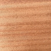 Natural African Sapele Veneer of 0.4mm Thickness, Sizes 20cmx250cm, Mahogany Timber Veneer Roll for Furniture Renovation and DIY