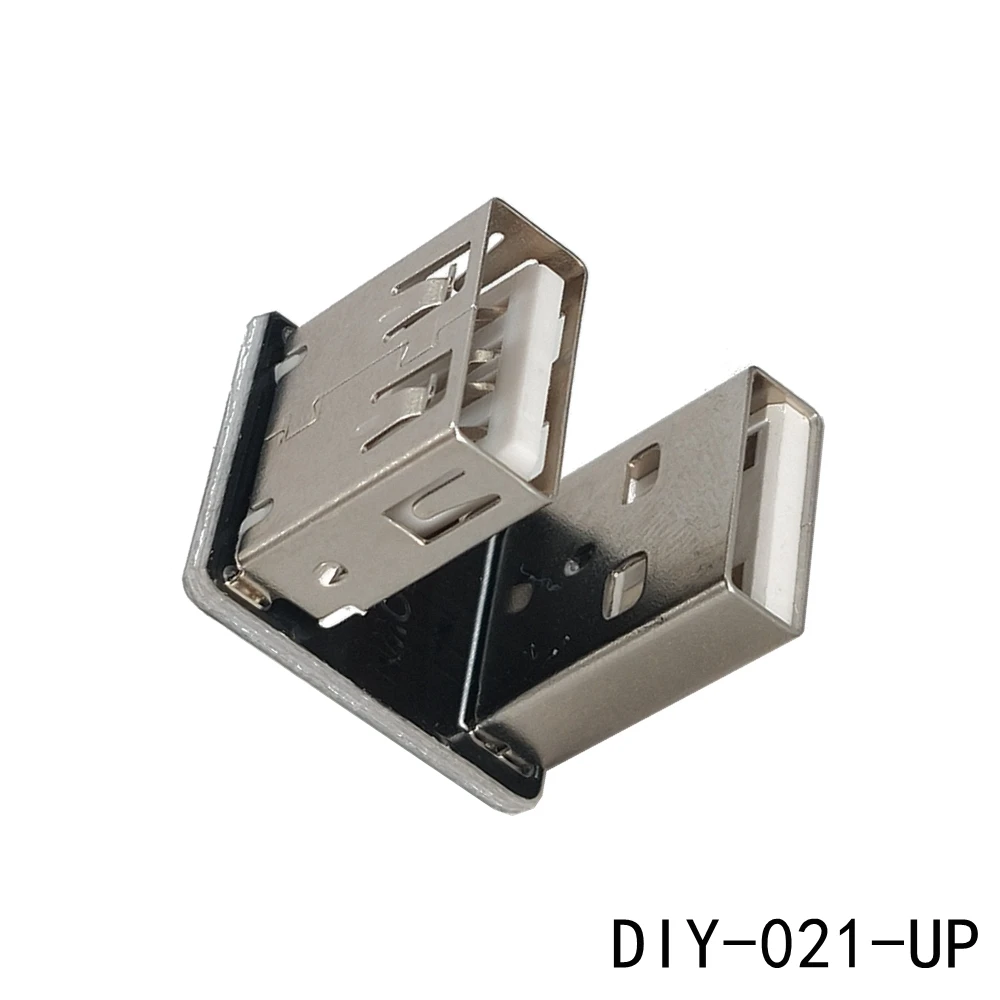 

USB 2,0 Stecker 180 270 Grad USB-адаптер USB A Stecker auf Typ A Weibliche케이 90. Выпускной кабель U erweiterung Converter