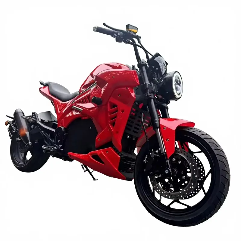 2026 Big Power High-speed 3000w-15000w Street Full Size Adult Racing Electric Off-road Motorcycle